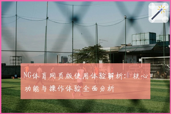 NG体育网页版使用体验解析：核心功能与操作体验全面分析